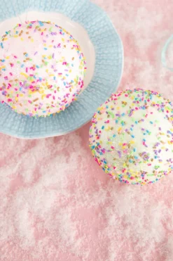 4” Pink Sprinkle Ball Ornament
