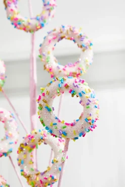 24” Pink Sprinkle Donut Spray