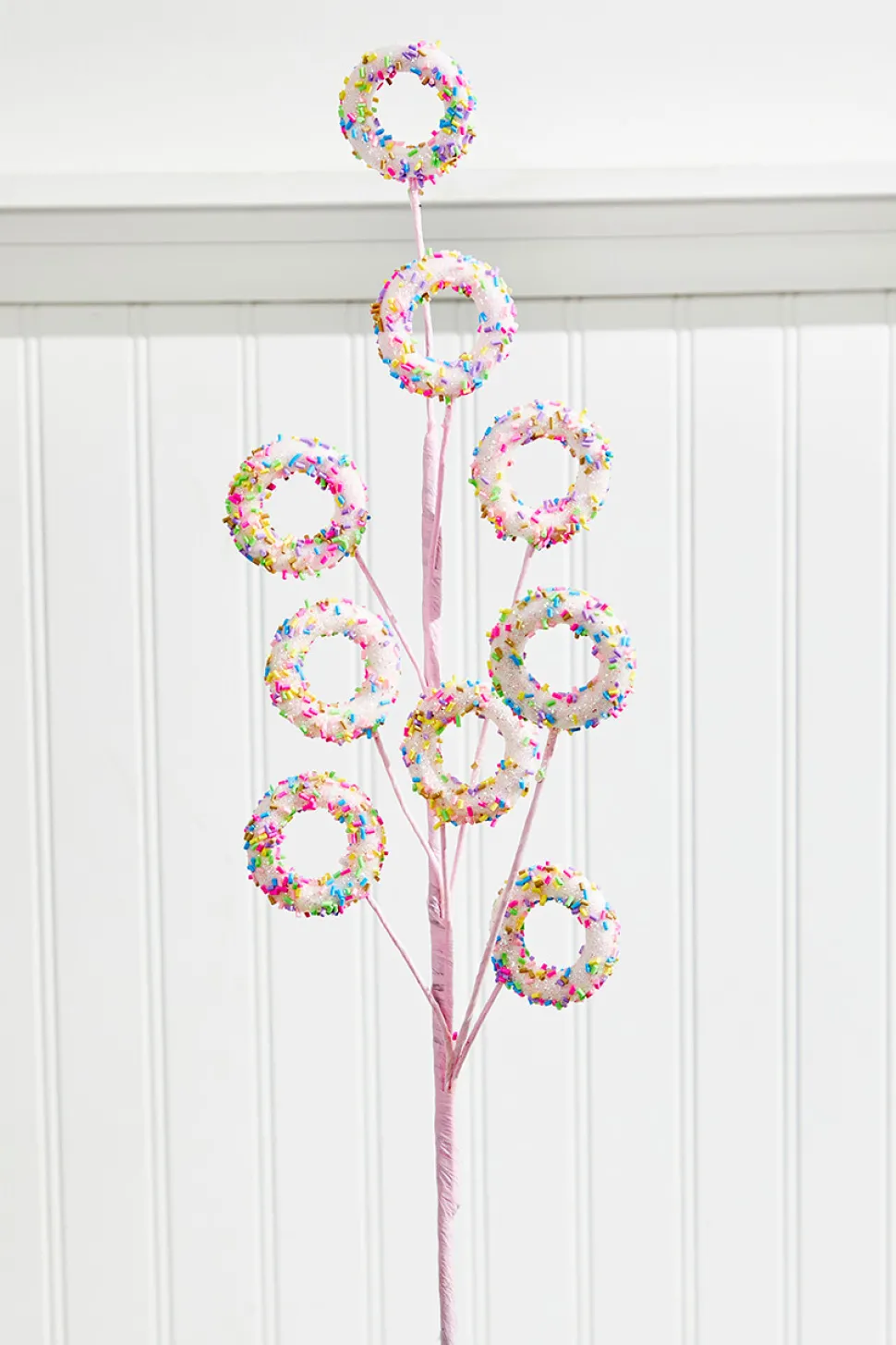 24” Pink Sprinkle Donut Spray