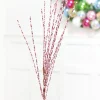 32" Pink Twisted Grass Spray