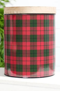 Plaid Canister - Set of 2