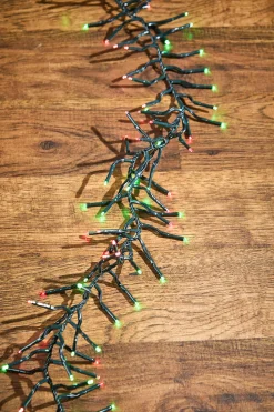 53' Platinum Elite Cluster Lights - 1560L Red & Green (Green Cord)