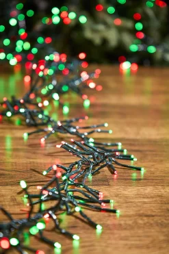 53' Platinum Elite Cluster Lights - 1560L Red & Green (Green Cord)