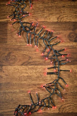 53' Platinum Elite Cluster Lights - 1560L Red (Green Cord)