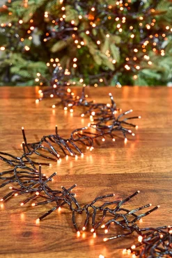 12.5' Platinum Elite Cluster Lights - 380L Orange (Black Cord)
