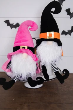 22” Plush Witch Gnome - Pink