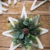 14” 8-Point Snowflake Metal Ornament