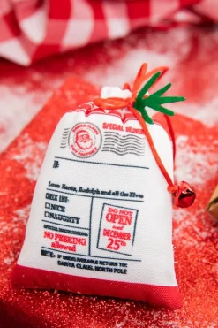 5” Polyester Special Delivery Sack Ornament