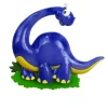 3.5" Purple Dinosaur Personalizable Ornament