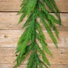 48” Real Touch Lebanon Cedar Full Garland