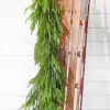 47" Real Touch Norfolk Pine Dripping Garland
