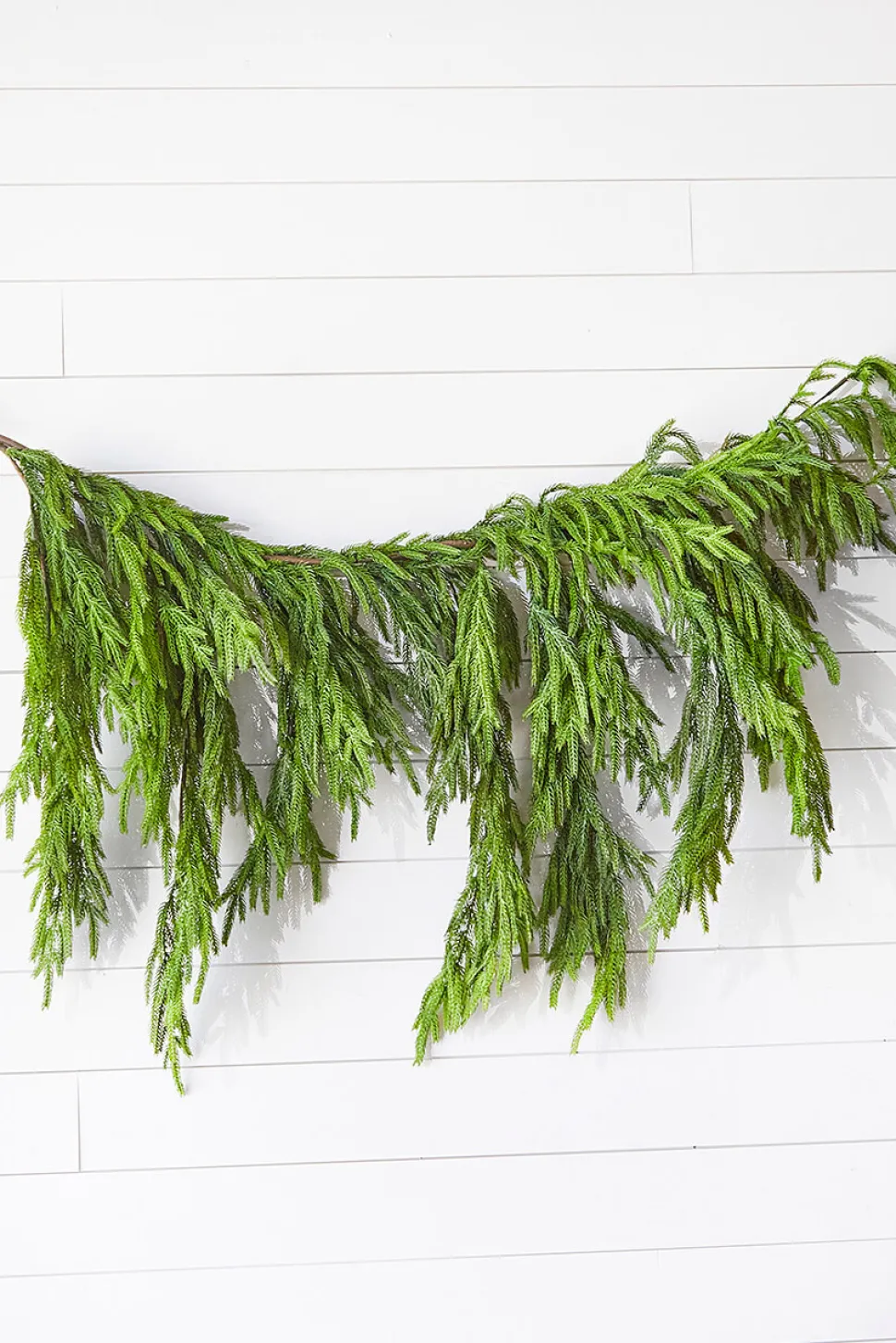 47" Real Touch Norfolk Pine Dripping Garland