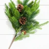 24” Real Touch Norfolk Spruce Juniper Spray