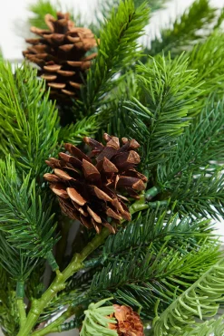 24” Real Touch Norfolk Spruce Juniper Spray