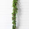 72” Real Touch Norfolk Spruce/Juniper Garland