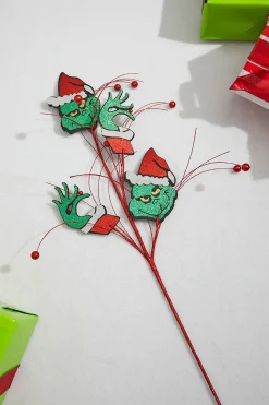 30" Red & Green Glitter Green Monster Spray