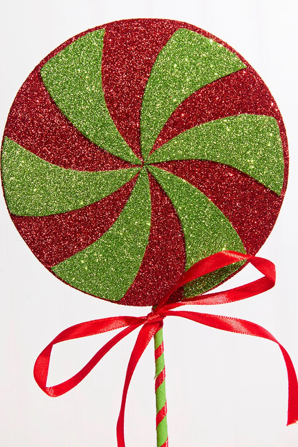 17" Red/Green Lollipop Pick
