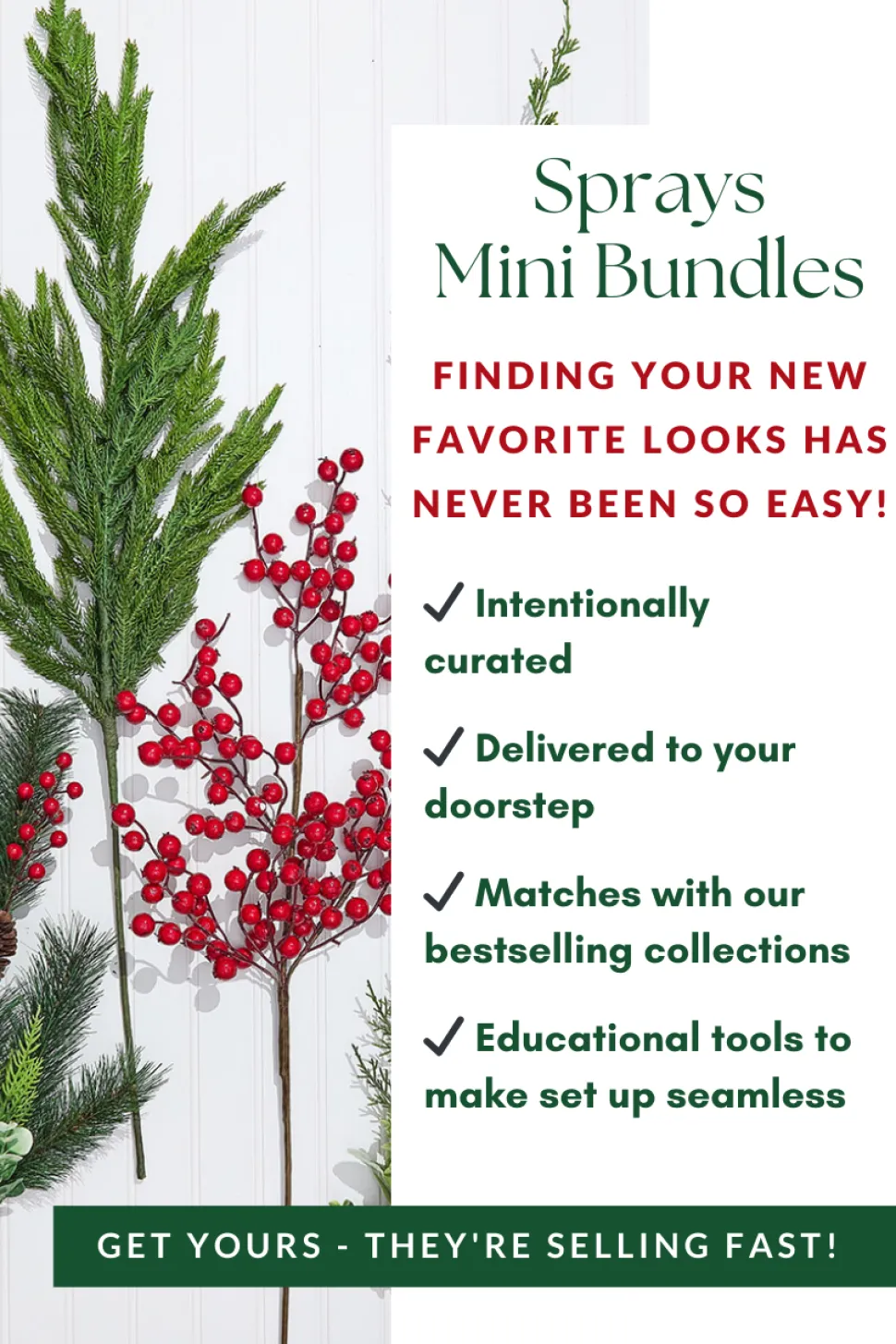 Red Rustic Sprays Mini Bundle