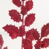 23" Red Shimmer Metallic Holly