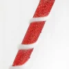 30" Red & White Twist Spray