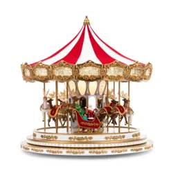 20" Regal Christmas Carousel