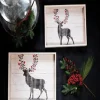 Reindeer Trays - Set of 2