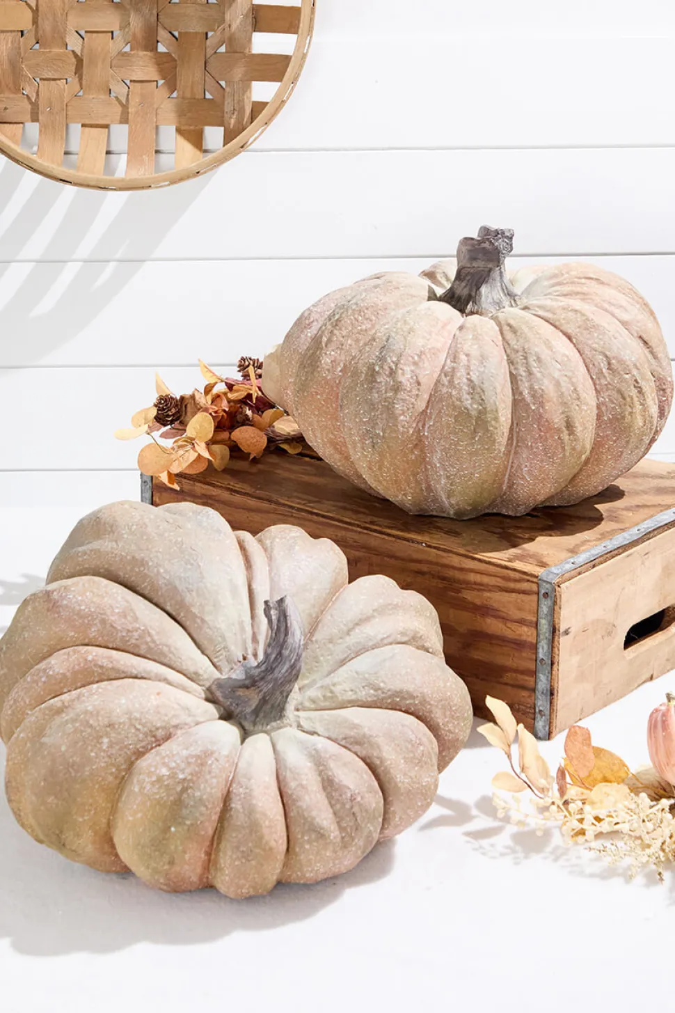 18" Resin Aged Pumpkin