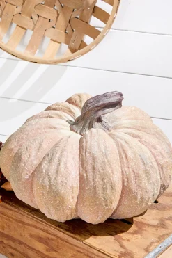 18" Resin Aged Pumpkin