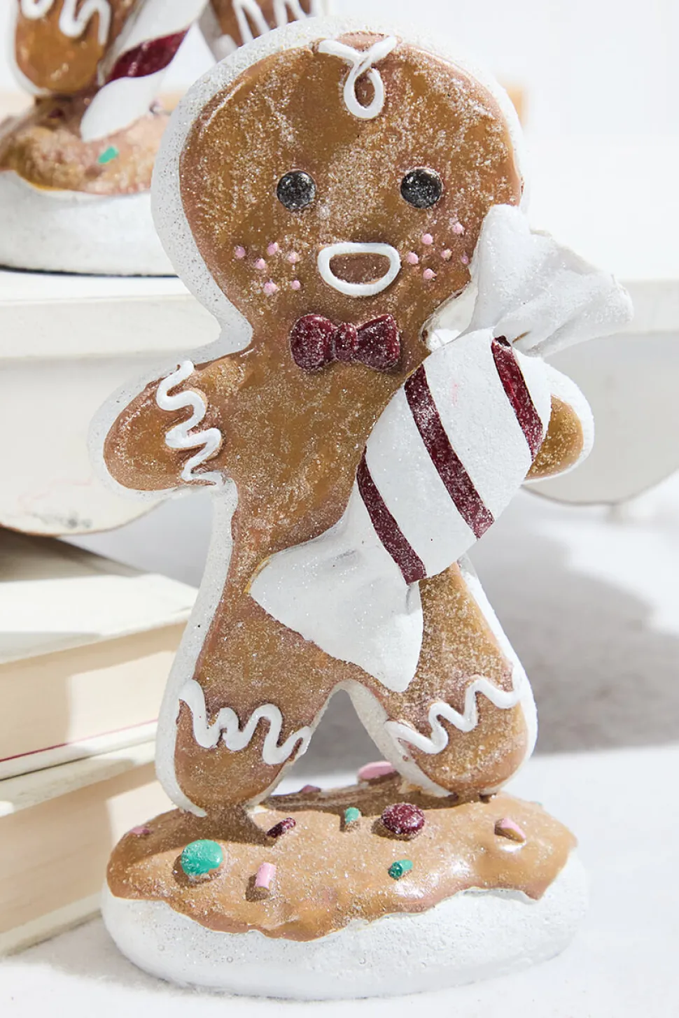 7.5" Resin Candy Gingerbread Men