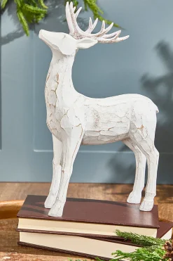 12-14" Resin Carved Deer