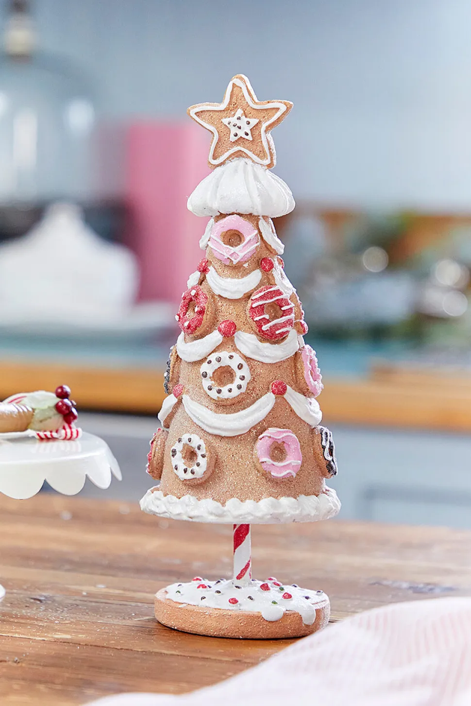 11" Resin Donut Tree