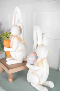16” Resin Easter Bunny Figurine