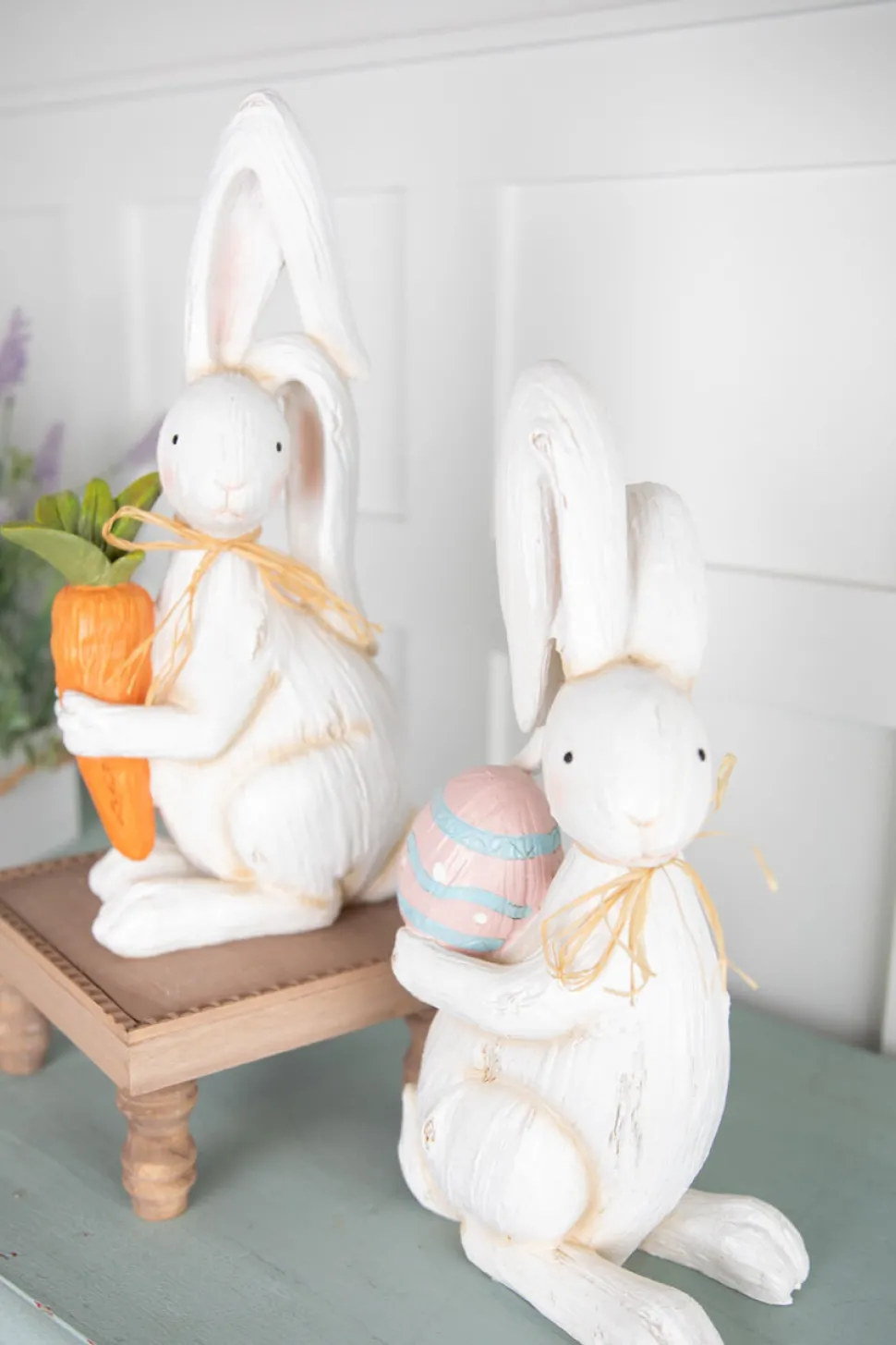 16” Resin Easter Bunny Figurine