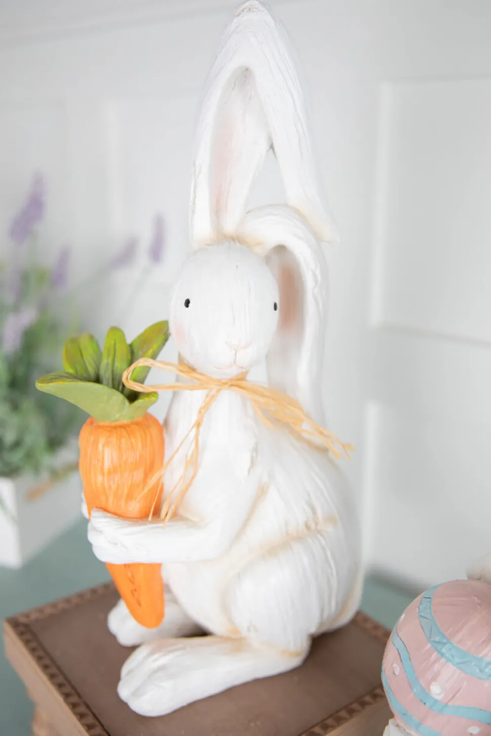 16” Resin Easter Bunny Figurine