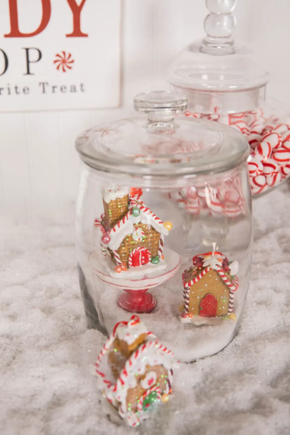 3.5” Resin Gingerbread House Ornament