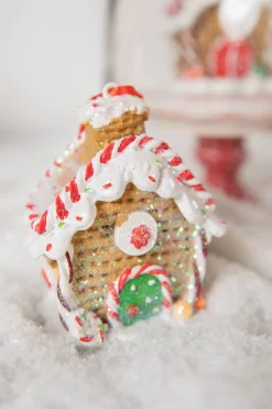 3.5” Resin Gingerbread House Ornament