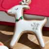 4.5" Resin Gingerbread Ornament