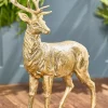 18" Resin Glitter Standing Deer