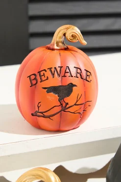 4.3" Resin Halloween Pumpkin