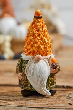 5" Resin Harvest Gnome Figurine