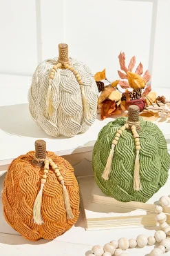 7.87" Resin Harvest Pumpkin