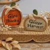 5.5" Resin Harvest Pumpkin