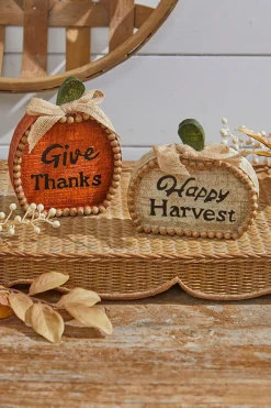 5.5" Resin Harvest Pumpkin