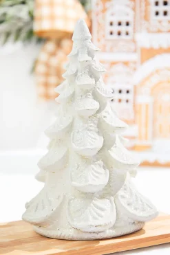 12" Resin Holiday Tree