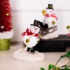 Resin Playing Jolly Snowman