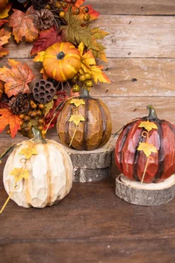 6” Resin Pumpkin Figure