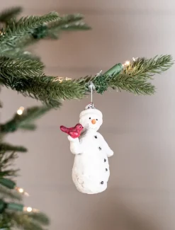 Resin Snowman Christmas Ornaments