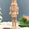 15" Resin Wood Carved Toy Soldier