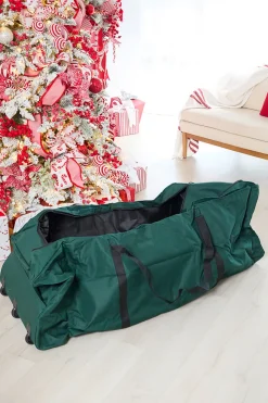 Rolling Christmas Tree Storage Bag - Green