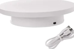 Rotating Display Stand White